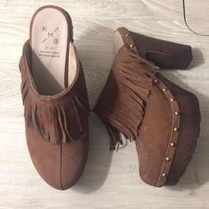 Anthropologie clogs